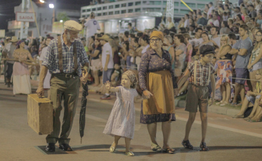 Criciúma desfila no Carnaval de Balneário Rincão