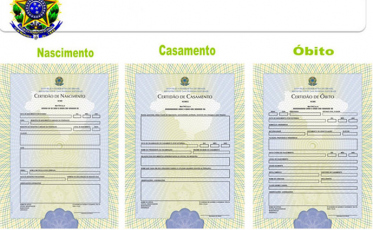 Mudanças nas certidões de nascimento, casamento e óbito passam a valer hoje