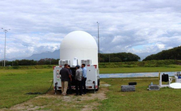 Defesa Civil iniciou testes com radar meteorológico móvel