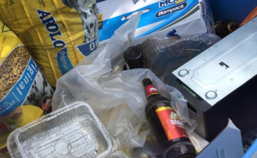 Pit Stop ecológico arrecada uma tonelada de lixo inservível na Santa Luzia