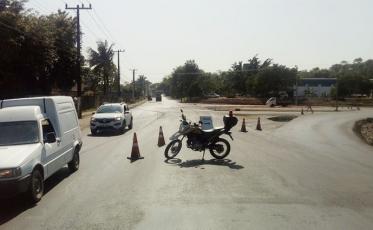 Trânsito Lento na Av. Universitária 