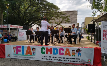 Encontro de Bandas de Criciúma comemora os 77 anos da Sociedade Cultural do Cruzeiro do Sul