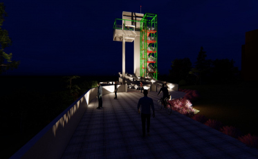 Duas empresas fazem oferta para as obras do mirante do Morro Cechinel