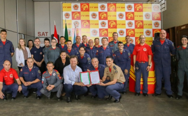 Içara: repasse para o Corpo de Bombeiros é renovado com auxílio para voluntários