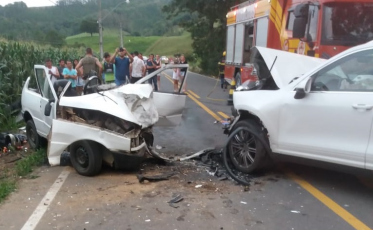 Acidente em Armazém deixa dois feridos 