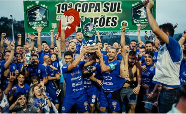 Estão definidas as chaves da Copa Sul dos Campeões de futebol amador em 2020