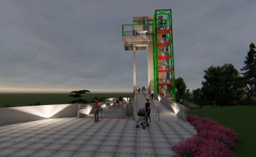 Obras no mirante devem começar neste mês em Criciúma