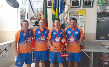 Bocha criciumense conquista pódio em competição no Rio Grande do Sul