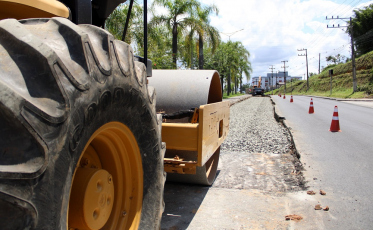 Obras retornam na Avenida Centenário