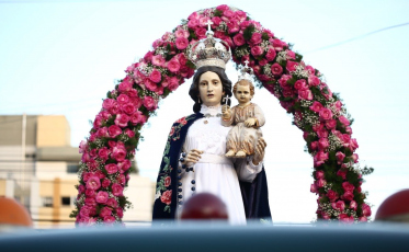 Iniciam as novenas de Nossa Senhora Mãe dos Homens