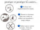 Francês e inglês para orientar haitianos sobre coronavírus