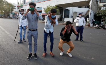 Índia impõe isolamento de 21 dias a 1,3 bilhão de pessoas