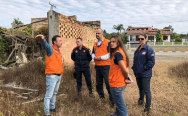 Áreas de inundações na região do Rio Maina serão estudadas pela Defesa Civil