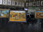 FCC realiza exposição de quadros no Paço Municipal Marcos Rovaris