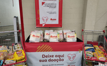 Campanha do Bistek arrecada 10 toneladas de alimentos e é prorrogada