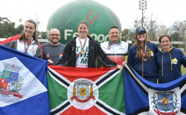 O amor pelo atletismo teve início em sala de aula