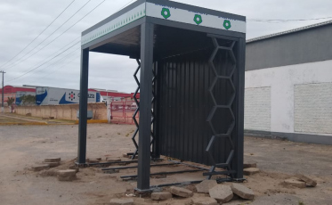 Rodovia SC-445 em Içara terá 57 novos abrigos de ônibus