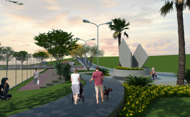 Prefeitura de Criciúma constrói praça pública no bairro Maria Céu