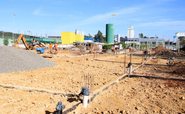 Obras do Centro de Convivência da Terceira Idade avançam em Criciúma