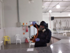 Centro de Triagem ao Coronavírus recebe sanitização