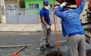 Casan prepara moradores para uso adequado da rede de esgoto
