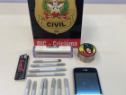 Traficante cai com 11 cigarros de maconha 