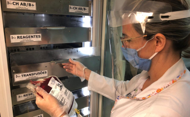 Banco de sangue do Hospital São José, aliado da vida
