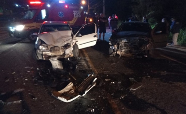 Acidente deixa oito pessoas feridas na SC 370 