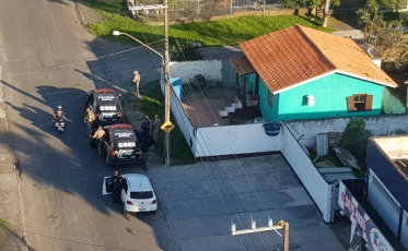 Em andamento: megaoperação combate o tráfico de drogas em Criciúma 