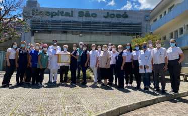 Hospital São José recebe reconhecimento de Excelência no atendimento em Saúde