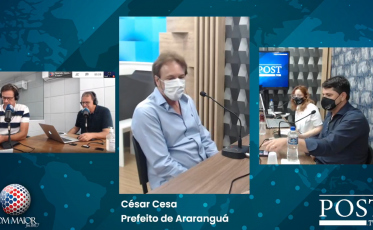 Prefeito de Araranguá fala ao vivo no Conexão Sul