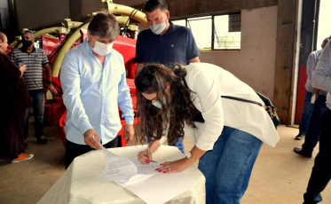 Agricultores de Morro da Fumaça serão beneficiados com novo equipamento