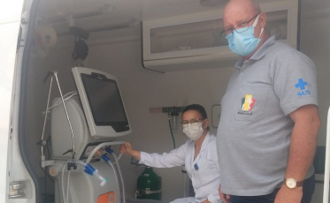 Maracajá empresta respirador artificial ao Hospital Regional de Araranguá