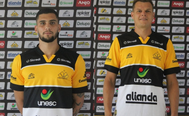 Scalese e Alemão: dupla de zaga pronta para iniciar o momento ofensivo do Tigre
