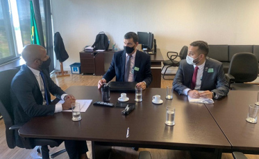 Em Brasília, Morro da Fumaça busca implantação do projeto 