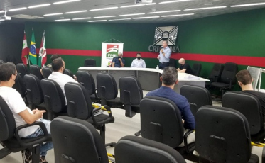 Convênios entre FME e entidades esportivas são assinados em Criciúma