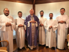 Cinco novos diáconos serão ordenados na Diocese de Criciúma
