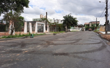 Obras de pavimentação no bairro Brasília foram concluídas em Criciúma