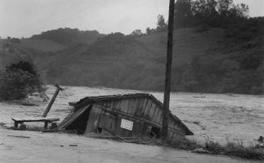 Há 47 anos, a maior enchente da história do Sul do estado