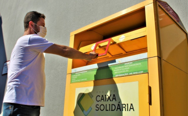 Com o frio que se aproxima, Caixa Solidária reforça apelo por doações