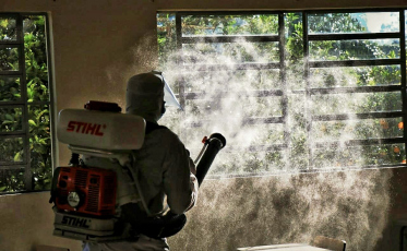 Escolas de Nova Veneza passam por sanitização