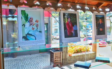 Exposição fotográfica homenageia os moradores de Nova Veneza