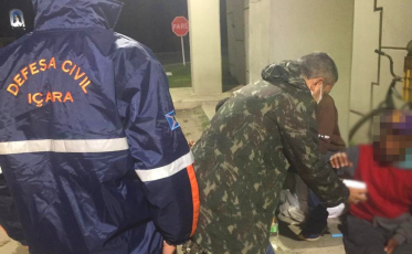 Defesa Civil, Assistência Social e voluntários de Içara preparados para mais uma noite de ronda