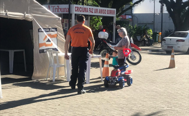 Defesa Civil realizará ação na Praça Nereu Ramos no próximo sábado