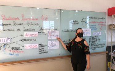 Projeto Realidade Aumentada é aplicado com alunos em Içara