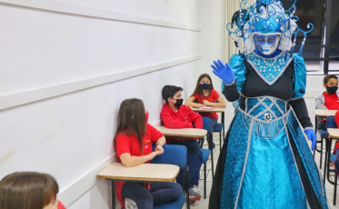 Nova Veneza é tema de trabalho em colégio de Florianópolis