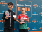 Pequenos atletas da S.R. Mampituba/FME Criciúma conquistam bons resultados no Torneio Escola Guga Tênis