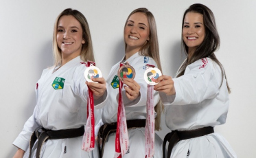 Caratecas da S.R Mampituba/FME Içara/Unesc disputam Panamericano no Uruguai