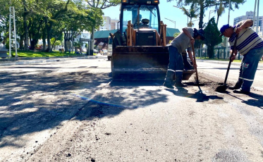 Fim de semana de obras na Avenida Centenário