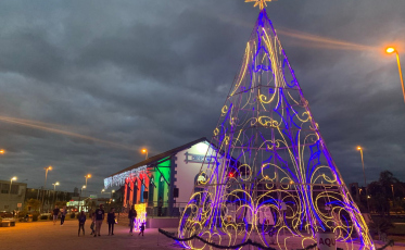 Parque das Nações dá sequência à programação natalina em Criciúma